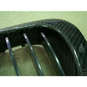 BMW 3 Series 2Dr E46 M3 and Coupe Carbon Fiber Grilles Grille Grill 1999 2000 2001 2002 2003 2004 2005 2006 99 00 01 02 03 04 05 06