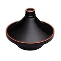 Kitchen Craft 28 cm Ceramic Molten Tagine, Black