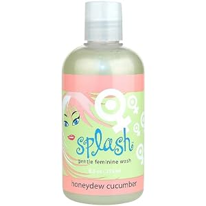 Sliquid Splash Honeydew Cucumber Gentle Feminine Wash 8.5 oz