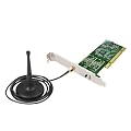 Edimax EW-7711IN 150Mbps Wireless 802.11b/g/n 32-bit PCI Adapter with Desktop Relocation Antenna