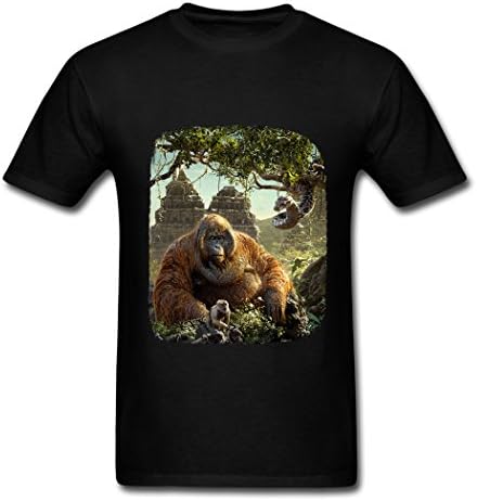 Jungle Books King Louie Bangie Blouse Men's T Shirt Black Small