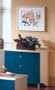 Casa Nova Blond and Blue 3 Drawer Chest - Azura 9023