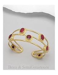 Cuff Bracelet In Brass