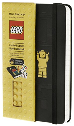 Moleskine LEGO Limited Edition Notebook, Pocket, Ruled, Black, Hard Cover (3.5 x 5.5) (Limited Editions)