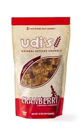 Udi's Cranberry Granola, 13-Ounce Bags (Pack of 6)
