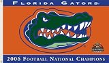 Florida Gators 2006 Championship 3 x 5 Flag