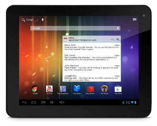 Ematic EGP008BL 8.0-Inch 8GB Pro Multi-Touch Tablet with Android 4.1 Jelly Bean (Black) On Sale
