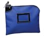 PM Company SecurIT Nylon Night Deposit Bag with Lock, 9 x 12 Inches, Blue, 1 per Box (04629)