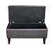 Kitchen & Housewares : Global Distinctions Storage Bench, Brown