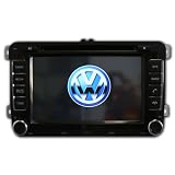 2007-2011 Volkswagen Golf In Dash Double Din Touch Screen GPS Navigation Radio 