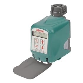 Gilmour 9400 Electronic 4 Cycle Water Timer, Teal by Gilmour