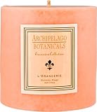 Archipelago Botanicals Excursion Collection Candle Pillar ( 3.5 in L x 3.5 in W ) L'Orangerie ( Discontinued )