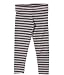 Please Mum Two Tone Striped Ankle Length Girls Leggings