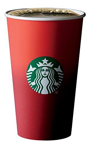 Starbucks Red Holiday Disposable Hot Paper Cup 20oz 40 Pack