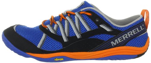 MERRELL Flux Glove Sport Men's Running Shoes, Blue/Orange, UK7.5