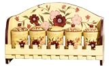 Review ACK  / Garden Tuscany Wine Kitchen Spice Rack Hooked Wall Rack