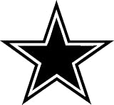 Dallas Cowboys NFL Wall / Auto Art Vinyl Decal Stickers / 8" X 7.4"
