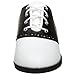 Pleaser Saddle-50 Size 7 White Black Ladies Saddle Shoes