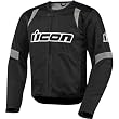 Icon Overlord Men's Textile Street Jacket - Black
