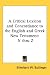 A Critical Lexicon and Concordance to the English and Greek New Testament: N thru Z