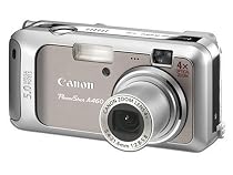 Canon PowerShot A460 Digital Camera - Silver (5.0MP, 4x Optical Zoom) 2.0" LCD