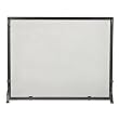 Woodfield Vintage Iron Single Panel Screen for Fireplace