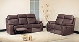 JM-S 1365 Leather Recliner Sofa Set