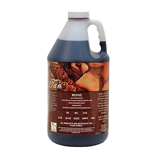 Revive Anti-Aging 7% DHA Sunless Airbrush Spray Tanning Solution 64oz