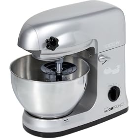 Clatronic KM 3067 Impastatrice con tritacarne, colore: Argento