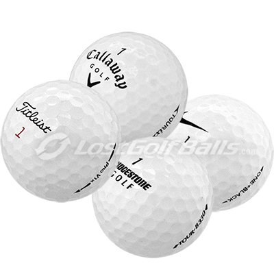 Premium Used Sample Pack (1dz.) - Titleist Pro V1x 2008, Callaway Tour IX, Nike One Black, 09 B330-S