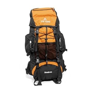 TETON Sports Scout3400 Internal Frame Backpack (Mecca Orange) TETON Sports Scout3400 Internal Frame Backpack (Mecca Orange)