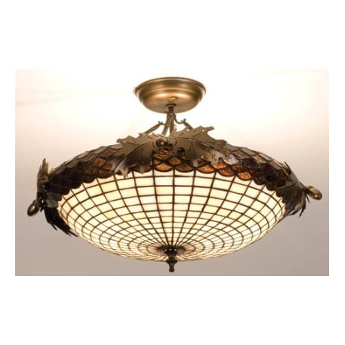 21.5W Acorn Semi-Flush Lighting Ceiling