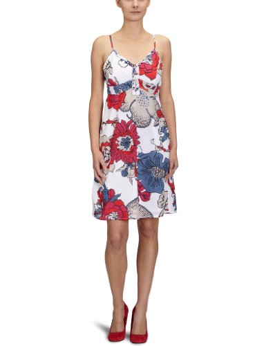 TOM TAILOR Damen Kleid (mini), 50120120070/cute summer dress, Gr. 36, Wei&szlig; (2000) Preisvergleich