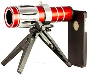 OPTIKAL 20x Zoom Aluminum Metal Telephoto Camera Lens for iPhone 5 and iPhone 5s