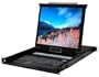 1U Rackmount 8 ports KVM Console 19" LCD, USB and PS/2 Combo Interface , 8 pcs PS/2 Cables Included
