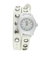 Light Time Reloj Double Tour Studs Blanco