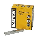 Stanley Bostitch Premium Quality Heavy Duty Staples - 0.25 Inch - 5 - 000 Count Box (SB351 4-5M)