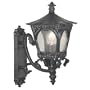 Kenroy Home 70101EP Caldera Small Wall Lantern in Ebony Pearl