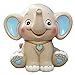 CHOOLD Cute Cartoon Elephant Piggy Bank Coin Bank Saving Pot Money Box for Kids Birthday Gift Nursery Decor (Blue)