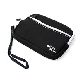 DURAGADGET Soft Water Resistance Carry Case / Bag forPanasonic Lumix DMC-LX3 DMC LX3 Digital Camera - Lifetime Warranty