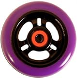 Phoenix 3-Spoke Wheel Purple-Black 100mm