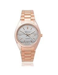 Brinley Co. Womens Metal Link Watch