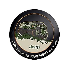 Jeep Spare Tire Cover Fun is Standard: Automotive