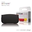 elago S4 Glide Bottoms Case for iPhone4 - Soft Feeling Black