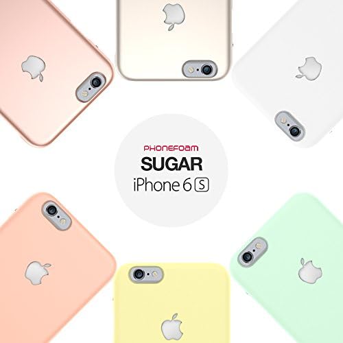 Phonefoam Sugar Pastel Case for Apple Iphone 6s (4.7) (Rose Gold)