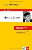 Produkt-Bild: Homo faber Lekt&uuml;rehilfen