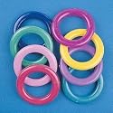 12 Plastic Rings