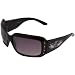 NCAA Kansas Jayhawks Ladies Black Crown Rhinestone Sunglasses