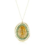 Eva Hanusova Cocoon Citrine Apatite Pearl Neck