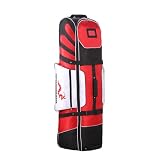Woodworm Golf Deluxe Travel Cover : Red